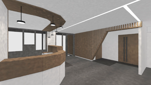 Rénovation de l'accueil du siège de la CCG
